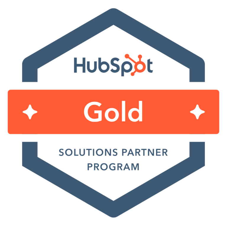 HubSpot Gold Solutions Partner badge